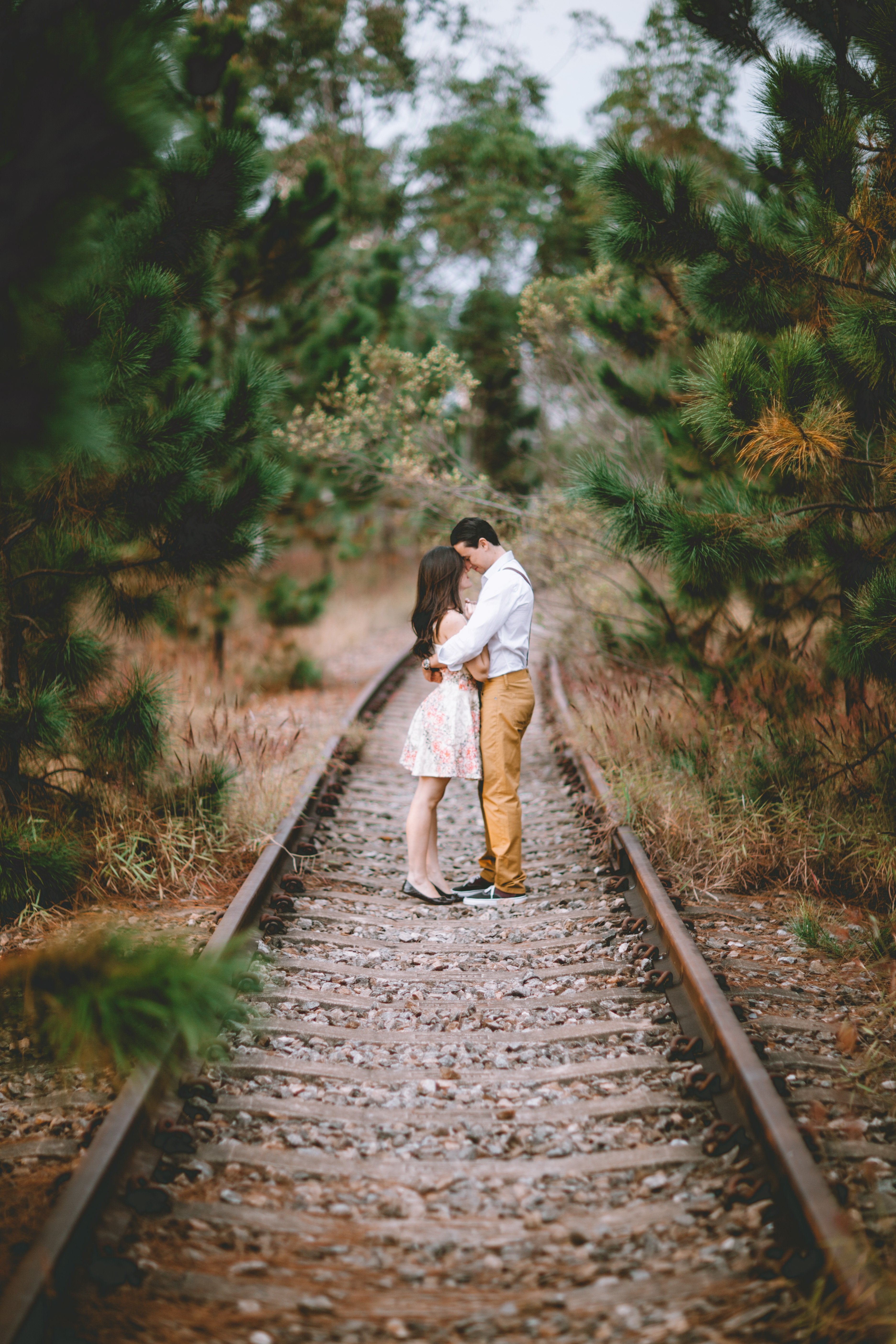 Pareja abrazada