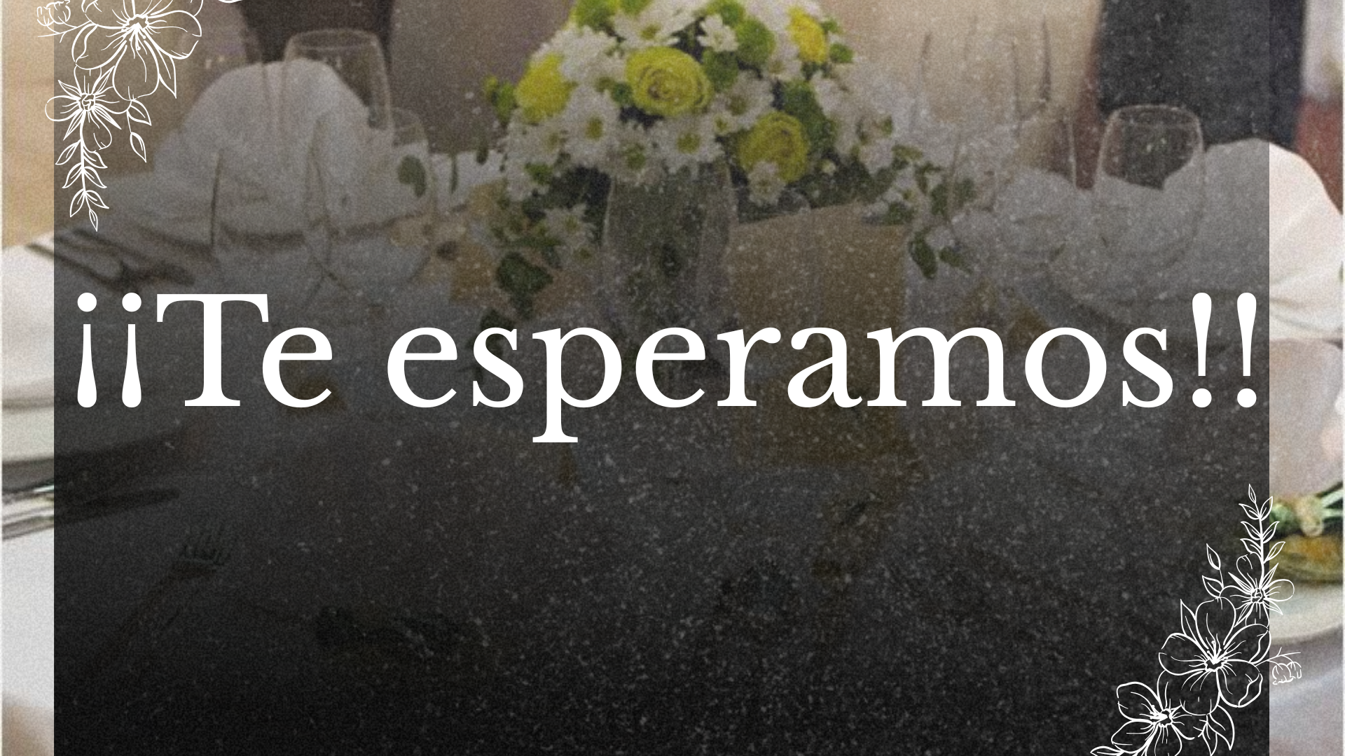 ¡Te esperamos!